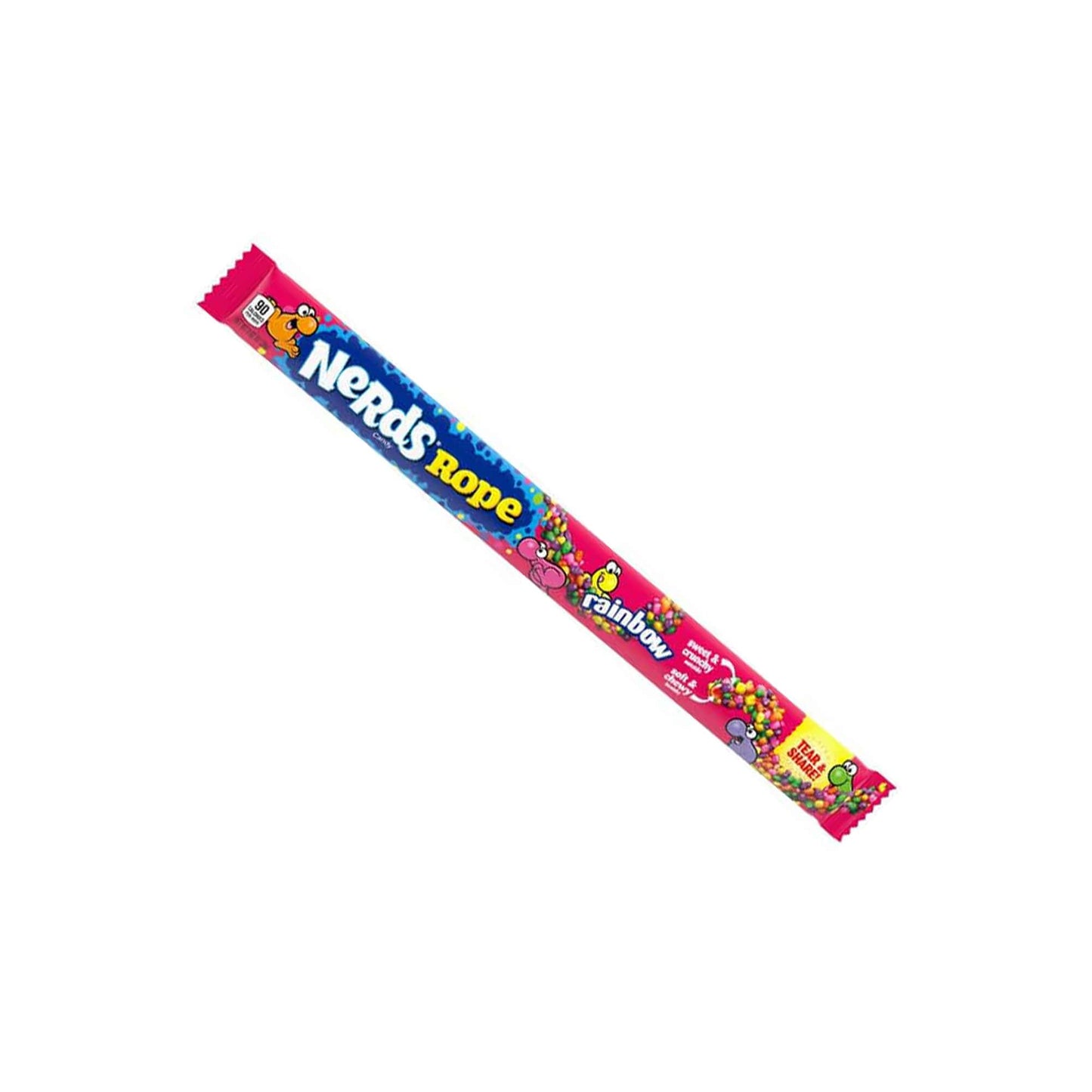 Nerds Rainbow Ropes 26g (0.92oz) BBE 31 OCT