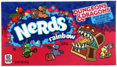 Nerds Rainbow 141 g theatre box assorted flavors strawberry grape orange lemonade