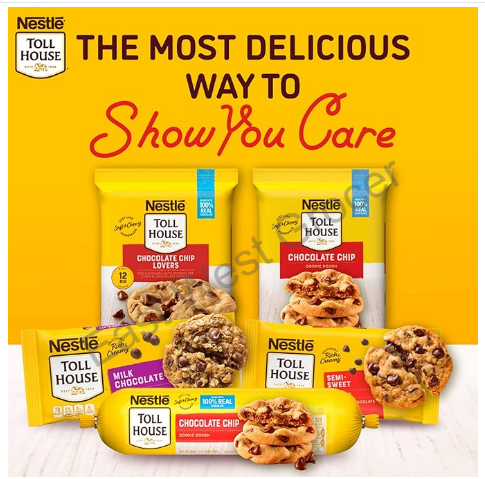 Nestlé Toll House Semi-Sweet Chocolate Morsels 340g – USA Import | Authentic Baking Chips for Cookies & Desserts | UK Stock | Fast Delivery | No Customs