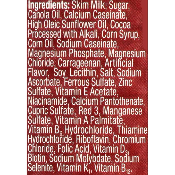 12oz Nutrament Complete Nutrition Drink in chocolate flavour displayed upright on white background