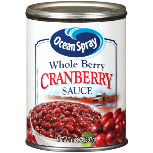 Ocean Spray Jellied Cranberry Sauce 14 oz – Sweet & Tart Holiday Side