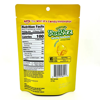 PEELERZ Chewy Pineapple Sweets