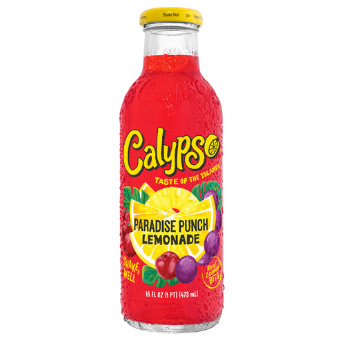 Calypso Paradise Punch Lemonade – Sweet & Tangy Tropical Drink 473 ml