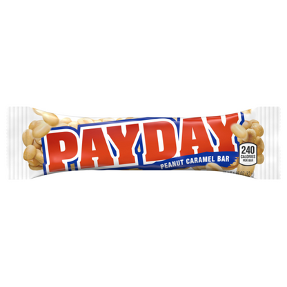 American import PayDay peanut caramel bar movie-night snack UK