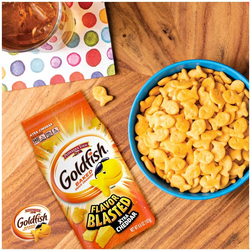 Goldfish Xtra Cheddar Crackers