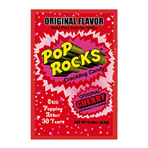 Pop Rocks – Cherry Flavor | Fun Popping Candy