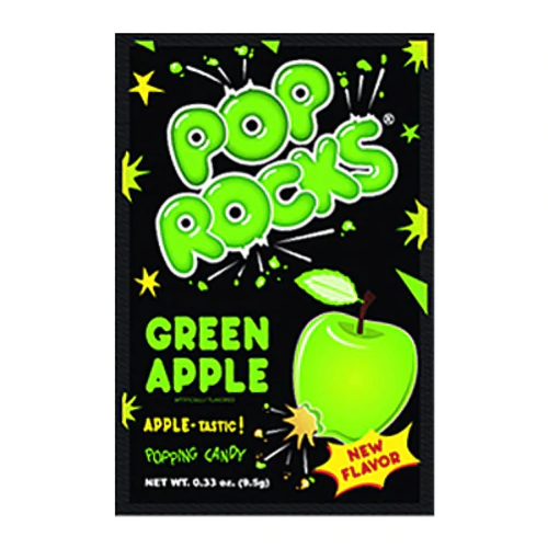 Fun Crackling Green Apple Candy