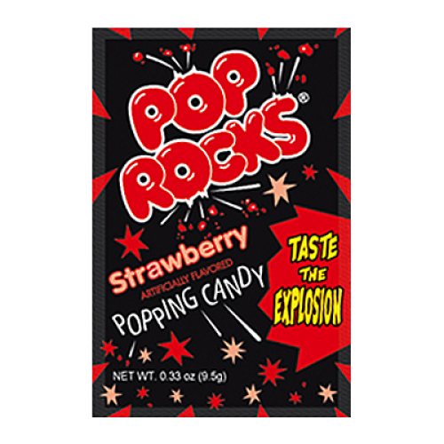 Pop Rocks – Strawberry Flavor | Fun Popping Candy – EastWestGrocer