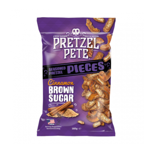 Cinnamon Brown Sugar Pretzel Pieces by Pretzel Pete