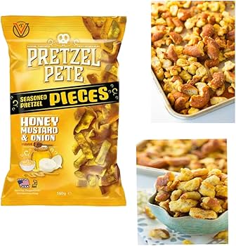 Honey Mustard Onion Pretzel Pieces by Pretzel Pete