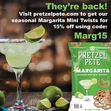 Pretzel Pete Margarita Pretzels 110 g