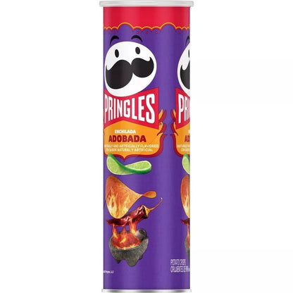 Pringles Enchilada Adobada Potato Chips Crisps 5.5 OZ 158g
