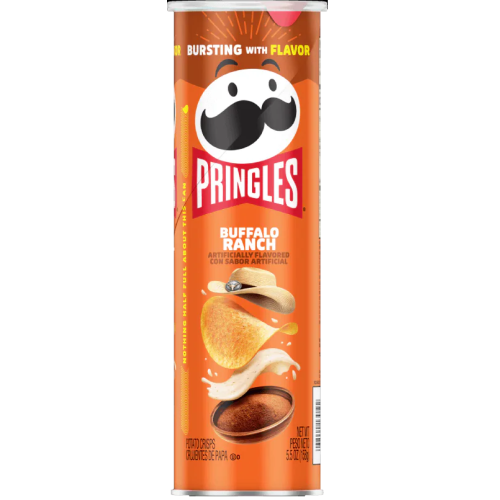 Simply Buffalo Ranch Ruffle Chips Pringles Buffalo Ranch Potato Chips 156 g – Canadian Edition, Spicy ...