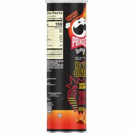 Pringles Hot Ones Challenge Flavor