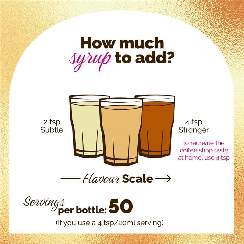 Pumpkin spice syrup vegan friendly allergen free MONIN UK