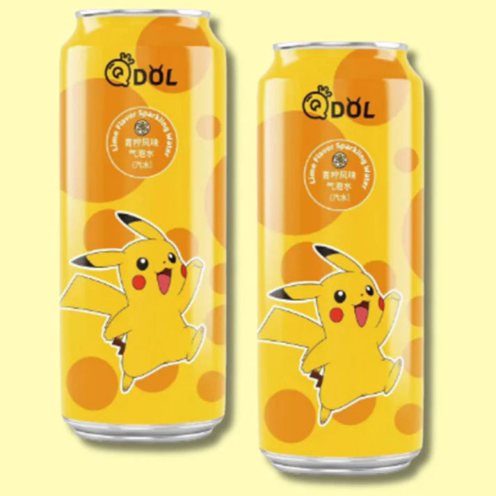 QDOL Pokémon 500ml Lime Fizzy Drink