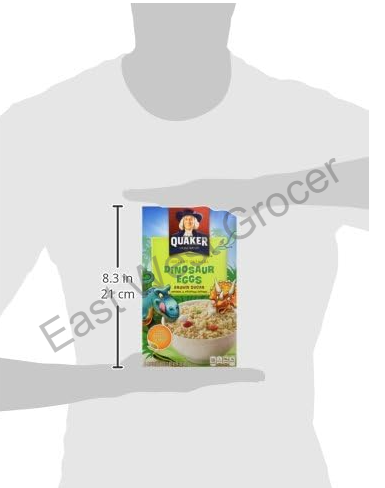 Quaker Instant Oatmeal Dinosaur Eggs Brown Sugar 395g