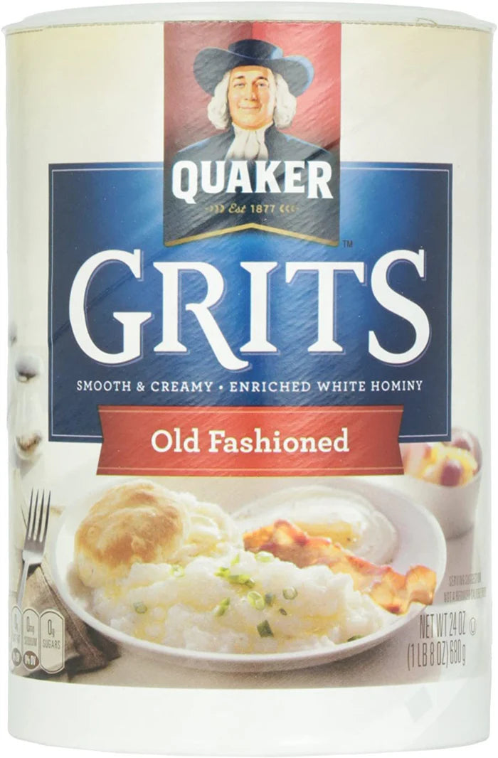 Quaker Grits Old Fashioned 12 × 680 g case pack