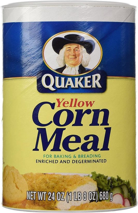 Quaker Yellow Corn Meal 12 × 680 g case pack