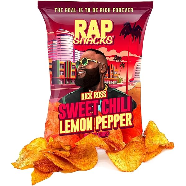 Rap Snacks Sweet Chilli Lemon Pepper Flavour