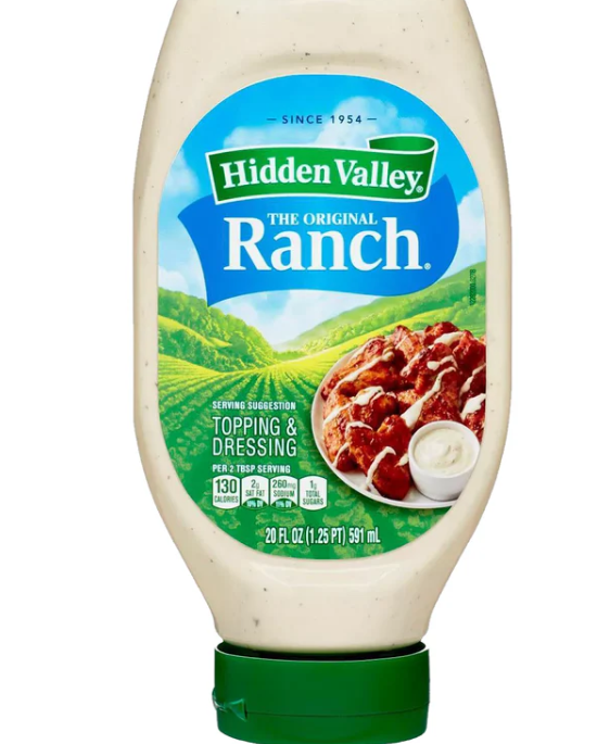 Hidden Valley Creamy Ranch Topping 591 g