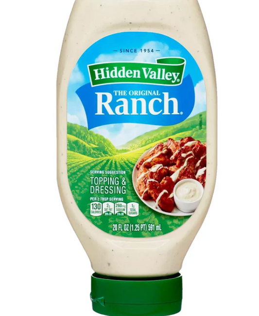 Hidden Valley Creamy Ranch Topping 591 g