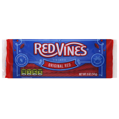 Red Vines Original Red Twists candy in 5 oz packaging