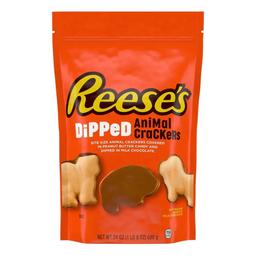 Reese's Dipped Animal Crackers Pouch 8.5oz (240g)