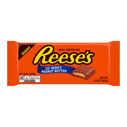 Reese’s Peanut Butter Giant Bar wrapper front view