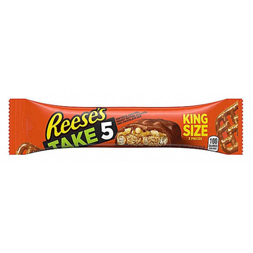 Reese’s Take 5 King Size – American import candy bar with peanut butter and pretzels