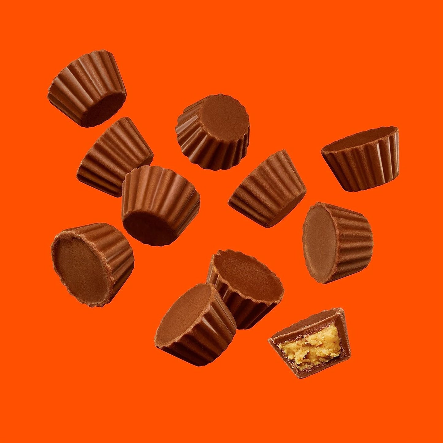 Reese's Peanut Butter Cups Minis Pouch – 90g Mini Milk Chocolate Peanut Butter Cups