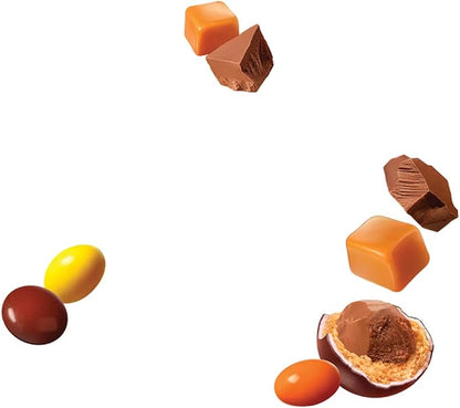 Reese’s Pieces Caramel Bag 170 g – crunchy candy shell with creamy caramel center.