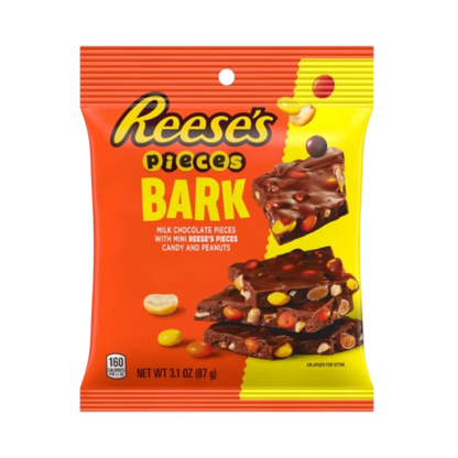 Mini Reese’s Pieces Chocolate Bark