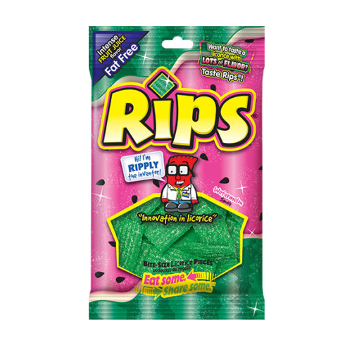 Rips Watermelon Bite Size Pieces – Fruity US Candy Snack