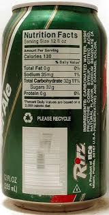 Ritz Ginger Ale 12 oz