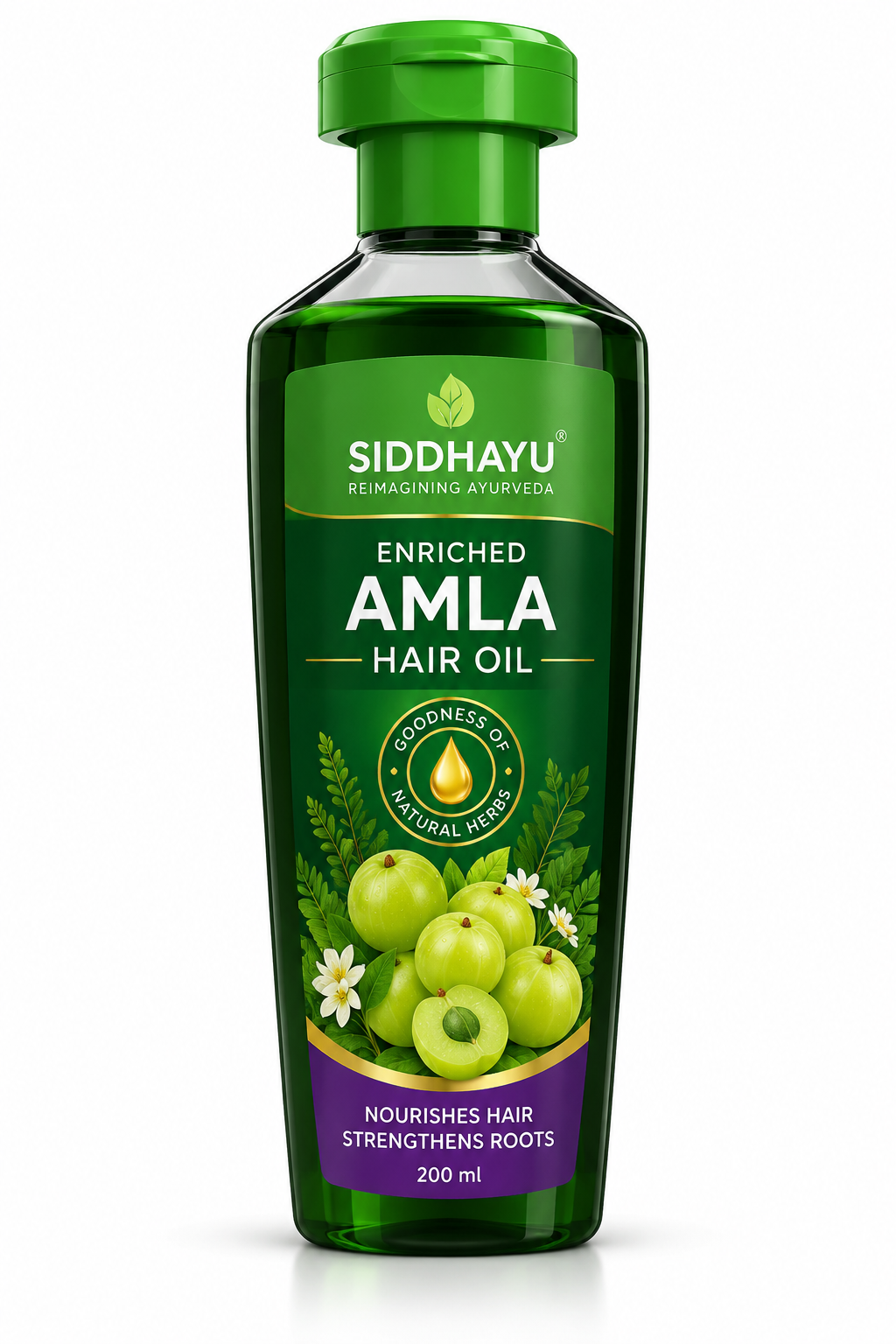 Siddhayu Enriched Amla Hair Oil 200ML – Pack of 1