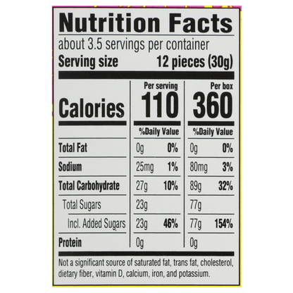 A theatre box of Sour Patch Kids Zombies, featuring chewy, sour-coated gummy candies shaped like playful zombies. The box is colorful and vibrant, with fun, spooky packaging perfect for Halloween or any candy lover.