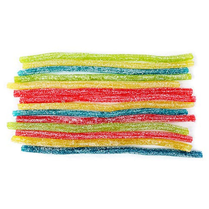 Sour Punch Straws – Rainbow (57g) – Tangy & Chewy Candy with Mixed Fruit Flavors