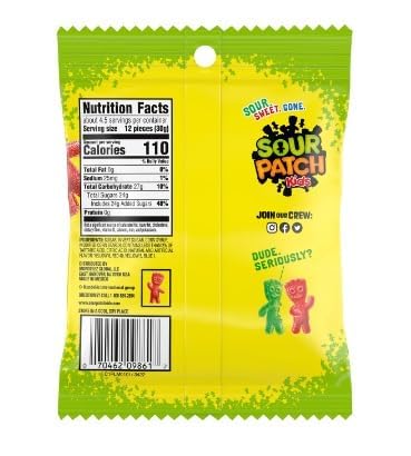 Sour Patch Kids Original 102g – Sour & Sweet Gummies