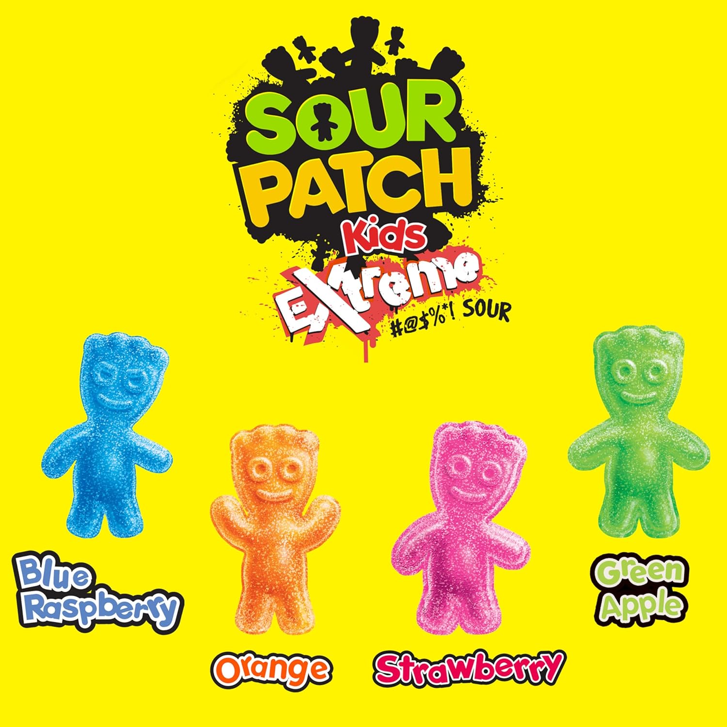 Extra Sour Chewy Candy Bag