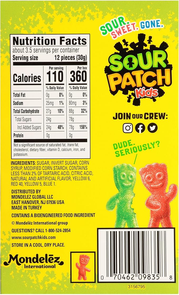 Sour Patch Kids Candy for Parties & Sharing