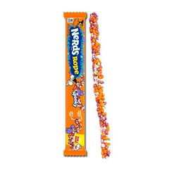 Spooky Nerds Rope Gummy Candy, featuring a fun Halloween-themed packaging with vibrant Nerds candy coating on a chewy gummy rope.