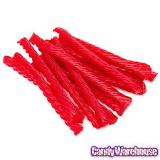 Strawberry-flavored Red Vines sugar-free licorice candy, 5 oz pack