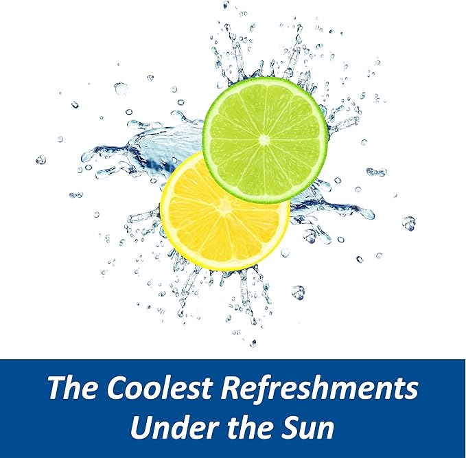 Single-serve Sunkist Lemon Lime Zero Sugar powdered drink mix, 0.53 oz, portable citrus flavor.
