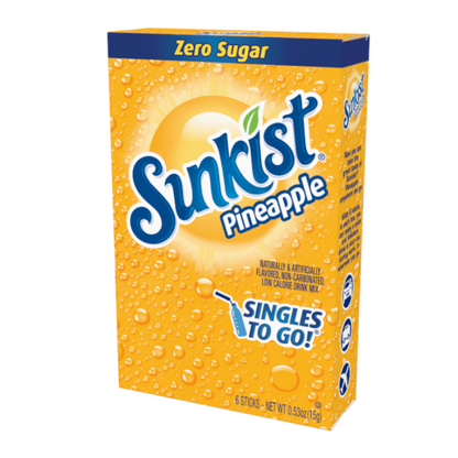 Sunkist Kids & Adults Single-Serve Pineapple Drink