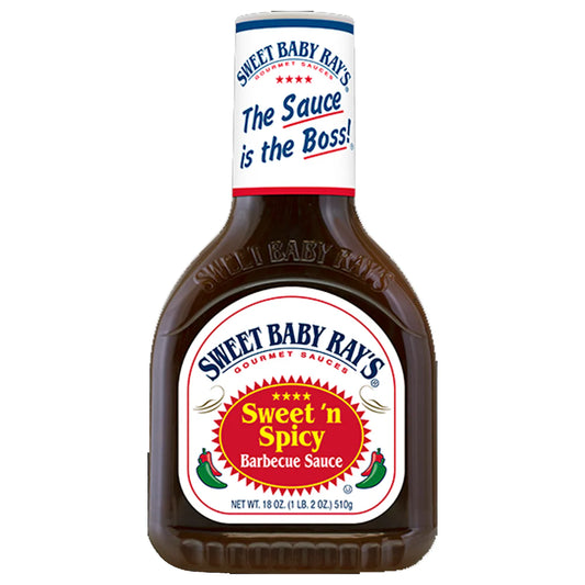Sweet Baby Ray’s Spicy BBQ Sauce Bulk Case