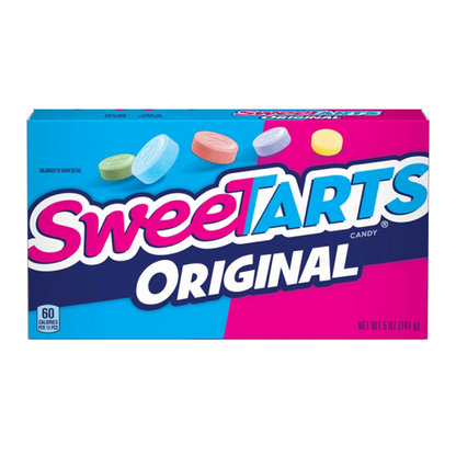 SweeTARTS Original theatre box 141 g with sweet and tangy fruit candies.