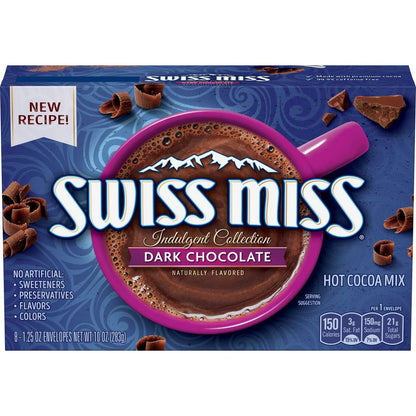 Swiss Miss Gourmet Dark Chocolate Beverage Mix