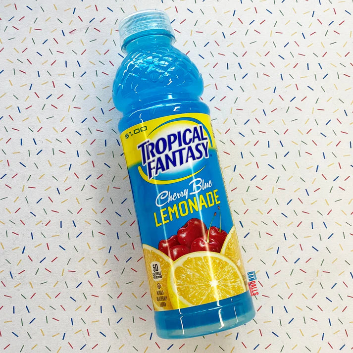 Tropical Fantasy Premium Cherry Blue Lemonade – 591 ml Bottle