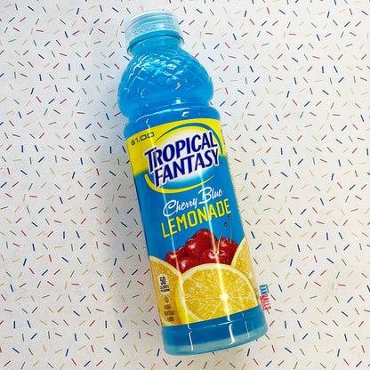 Tropical Fantasy Premium Cherry Blue Lemonade – 591 ml Bottle